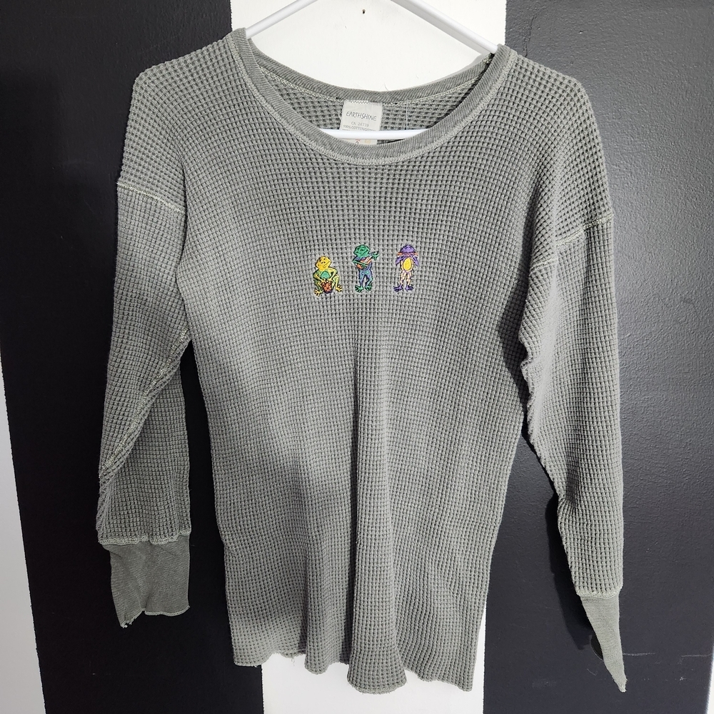 90's Frog Waffle Shirt